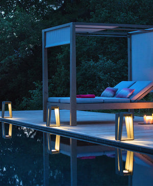 Gant 155 cm Brown Outdoor Floor Lamp