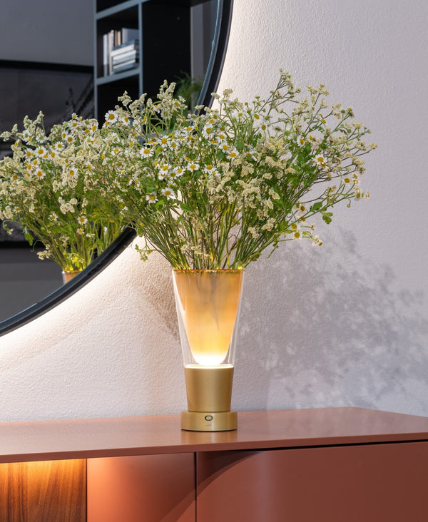 Carolina Rechargeable Table Lamp - Bronze