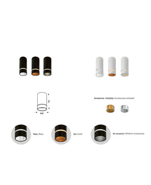 Split 6 cm Beyaz Spot