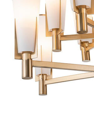 Techo Büyük Boy Cam Kollu Avize