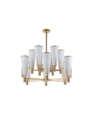 Techo Büyük Boy Cam Kollu Avize