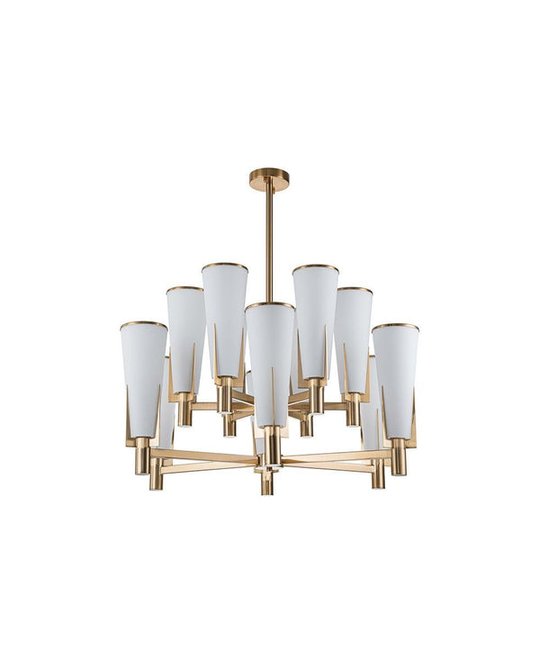 Techo Büyük Boy Cam Kollu Avize