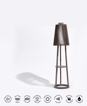 Gant 155 cm Brown Outdoor Floor Lamp