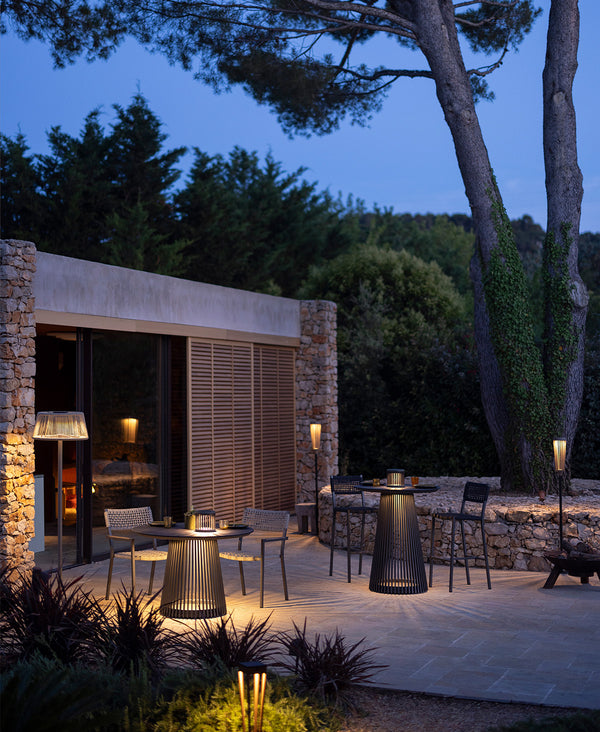 Gant 155 cm Brown Outdoor Floor Lamp
