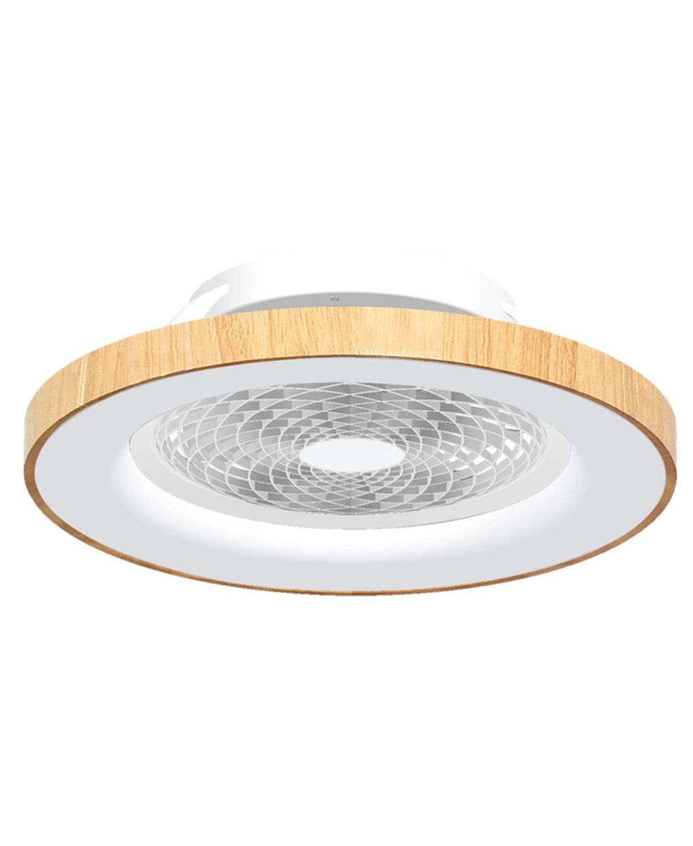 Tibet Ahşap-Beyaz Vanti̇latör / Fan