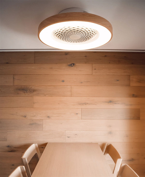 TIBET AHŞAP-BEYAZ VANTİLATÖR / FAN