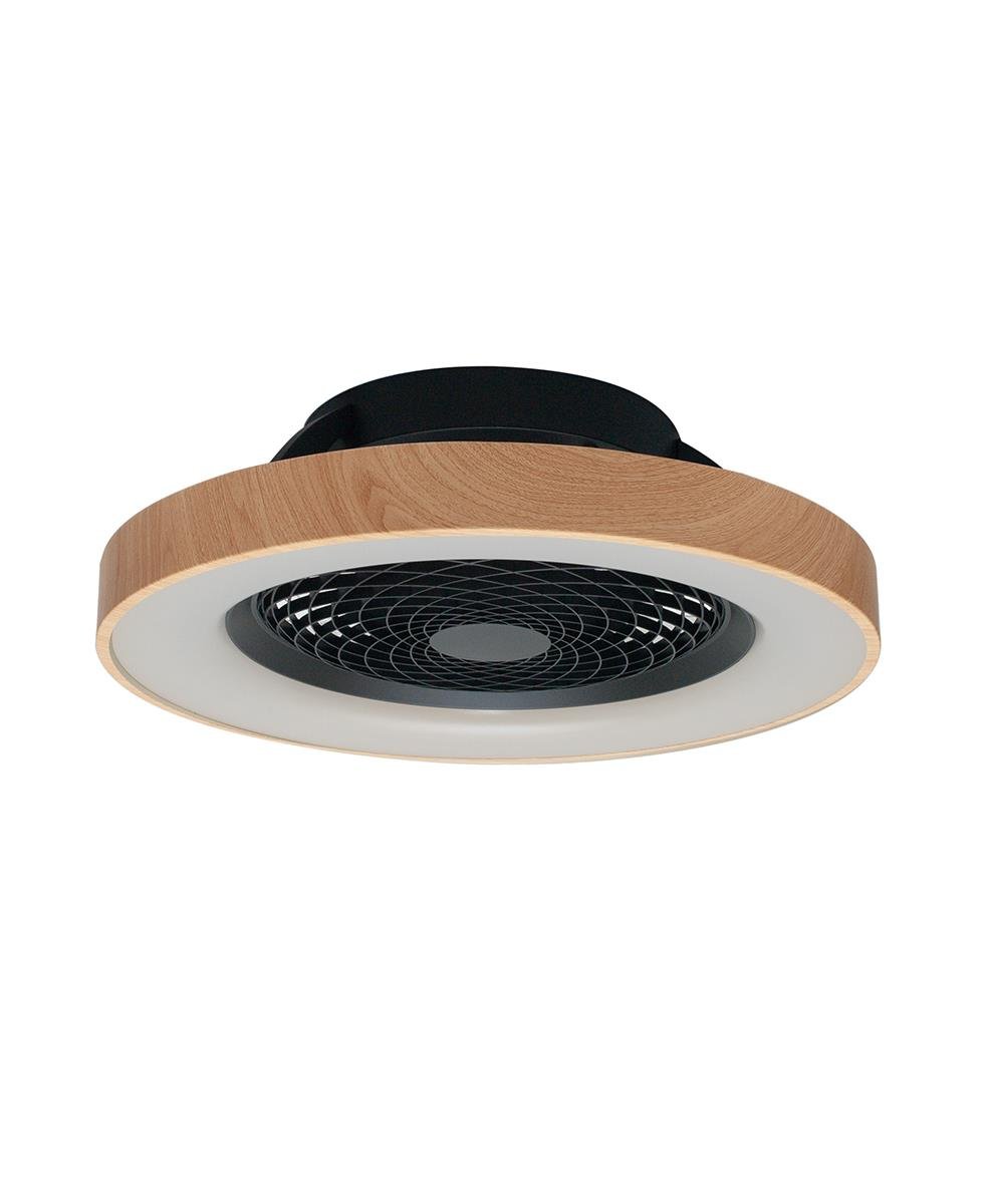 Tibet Ahşap-Si̇yah Vanti̇latör / Fan