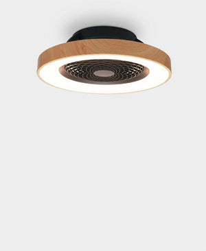 Tibet Ahşap-Si̇yah Vanti̇latör / Fan