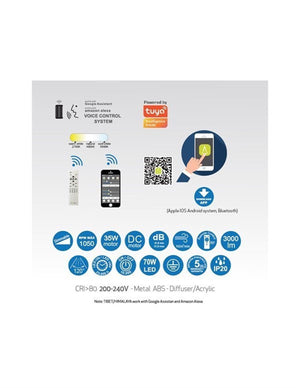 Tibet Beyaz Vanti̇latör / Fan