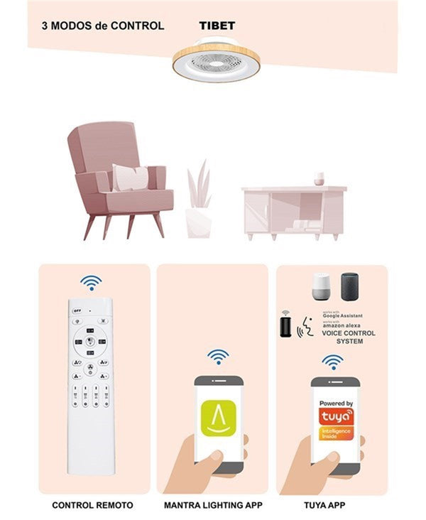 Tibet Beyaz Vanti̇latör / Fan