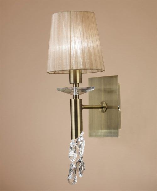 TIFFANY TEKLİ BRONZ APLİK