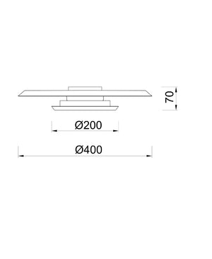 Tina Küçük Boy Plafonyer