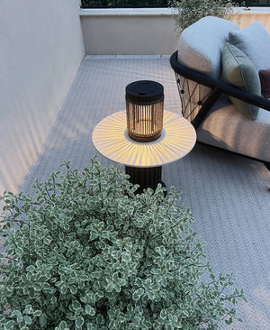 Gant 155 cm Brown Outdoor Floor Lamp