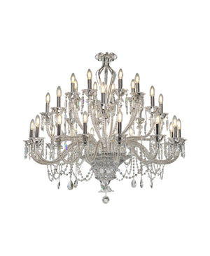 Tiziano 32 Kollu Bohemia Kristali Avize