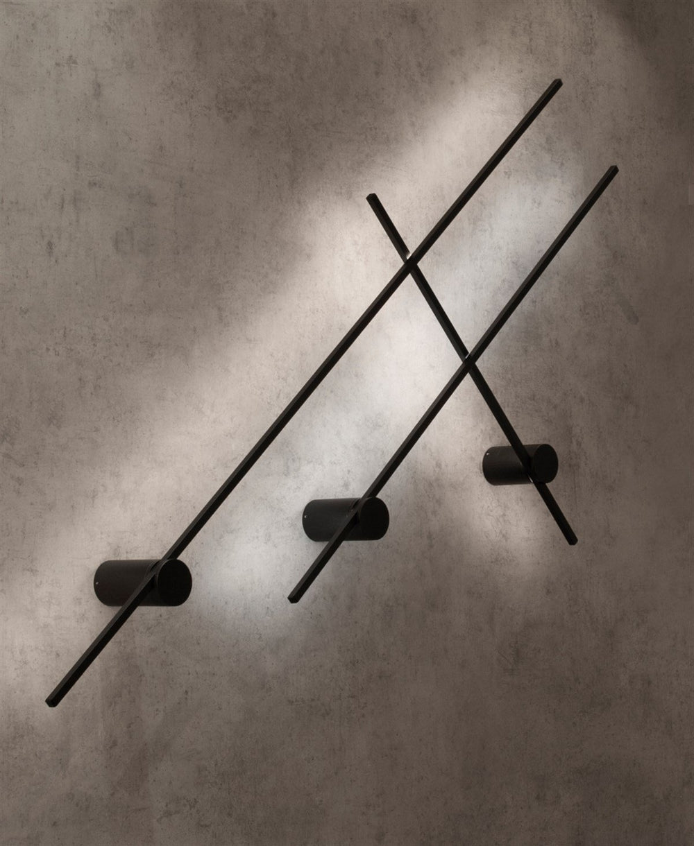 TOBAGO 90CM SİYAH APLİK