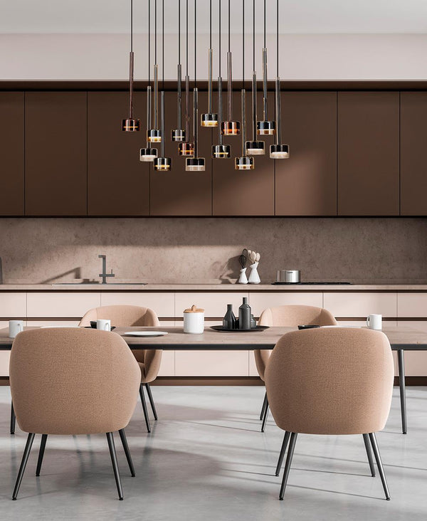 TONIC 14 CAMLI DİKDÖRTGEN AVİZE