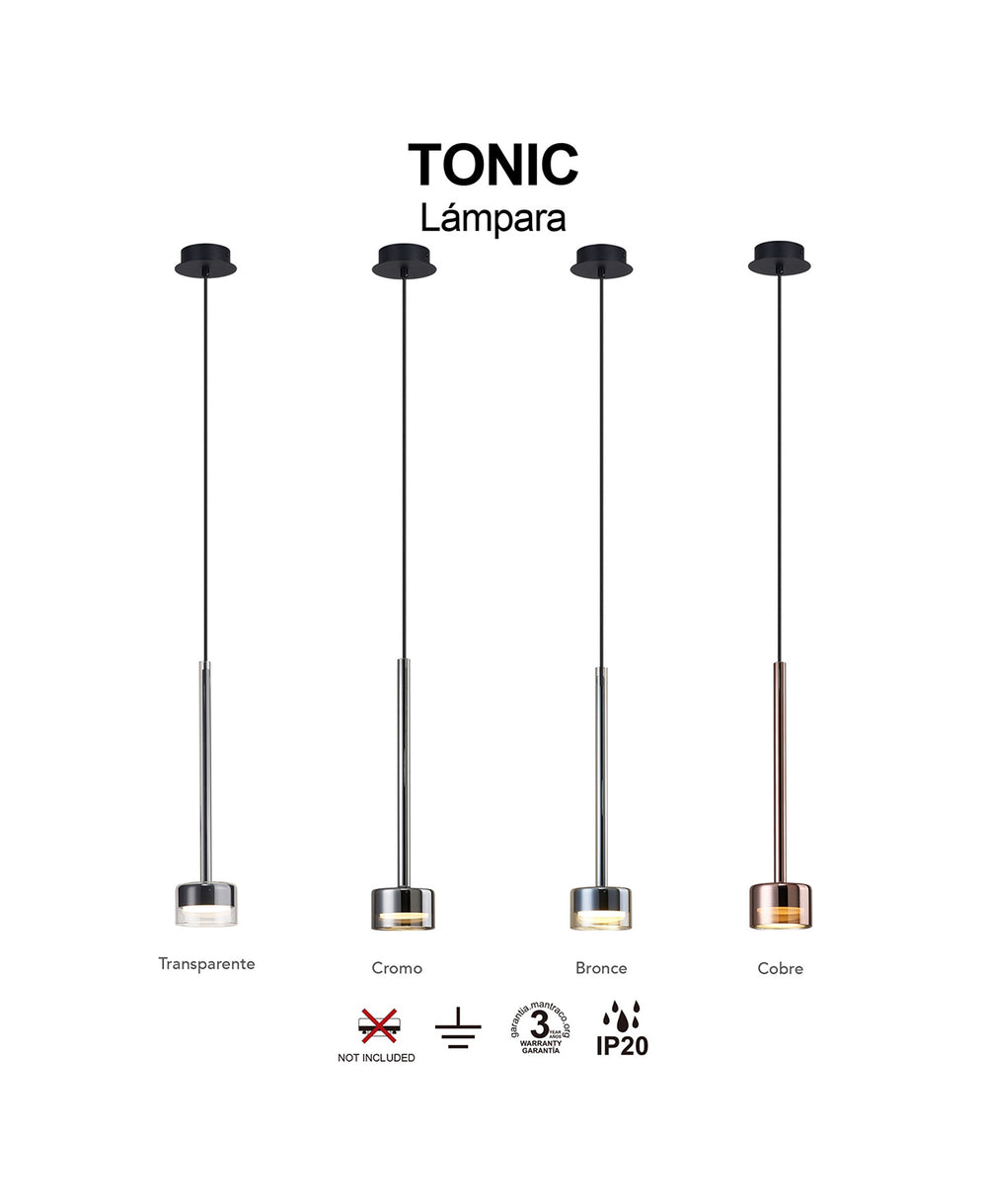 Tonic Şeffaf Tekli Sarkıt