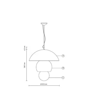 Triluna 8 Beyaz Sarkıt