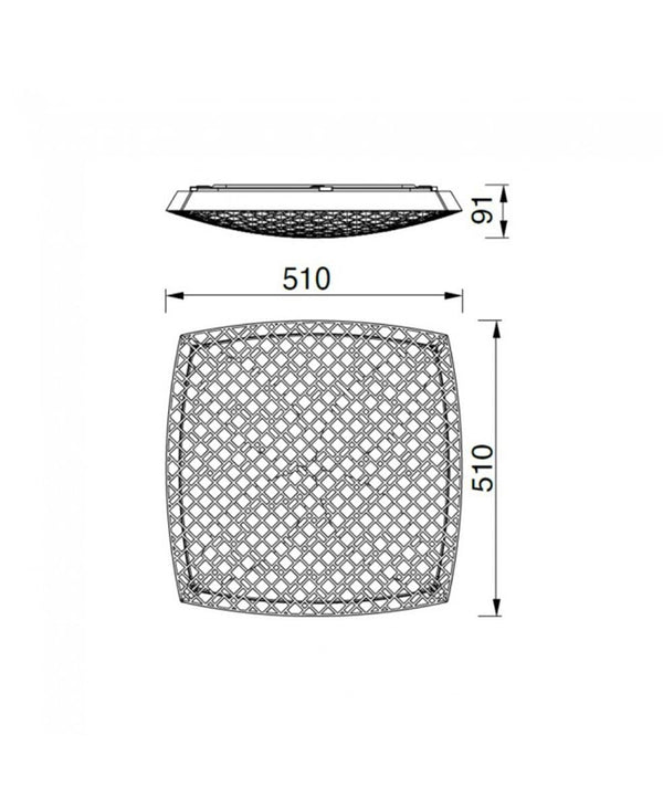 URBAN BEYAZ 80W PLAFONYER