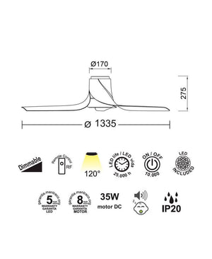 Ushuaia Beyaz Vanti̇latör / Fan