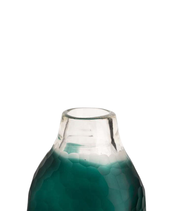 Decorative Glass Vase 16X10X31 cm