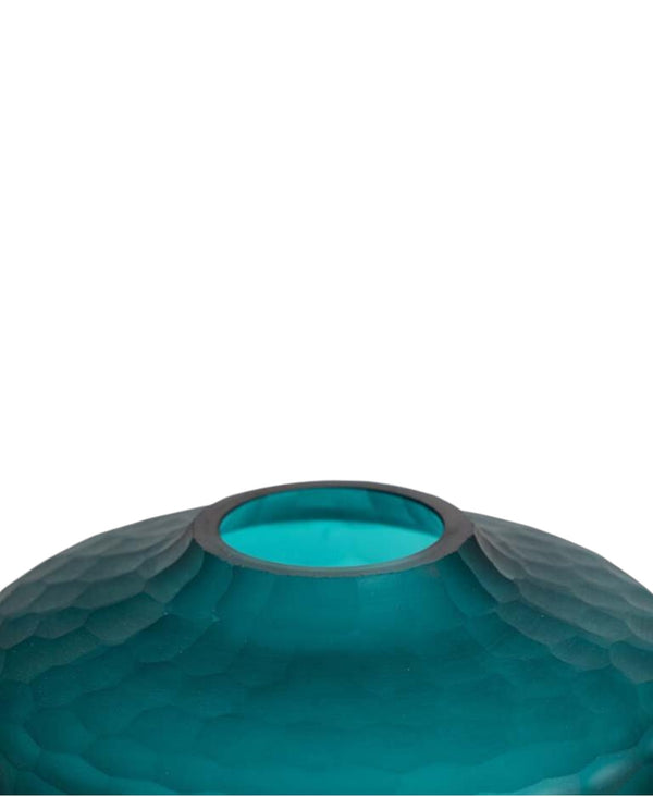 Decorative Glass Vase 23X23X23 cm