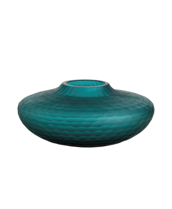 Decorative Glass Vase 31X31X14 cm