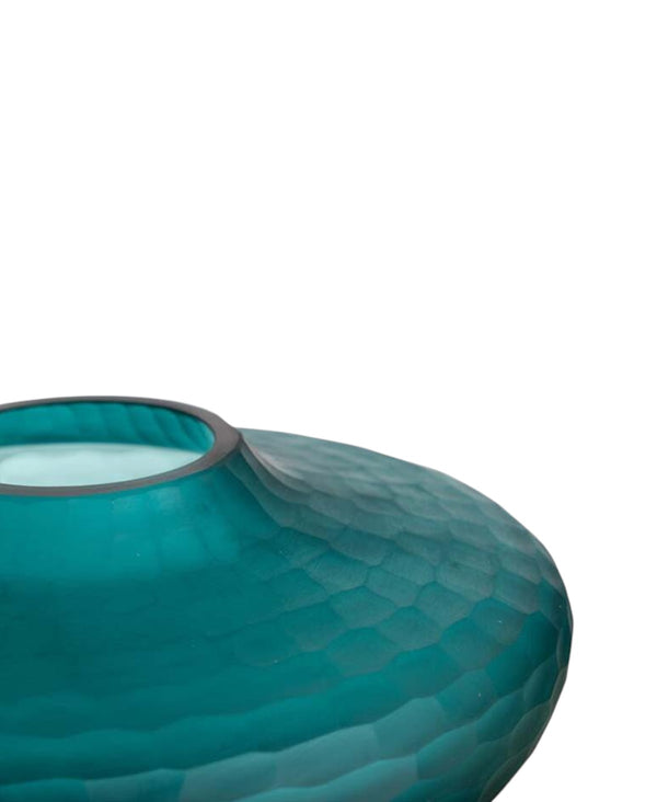 Decorative Glass Vase 31X31X14 cm