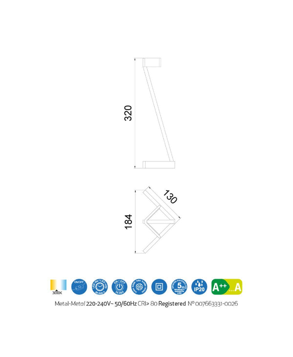 Vector Black Desk Lamp