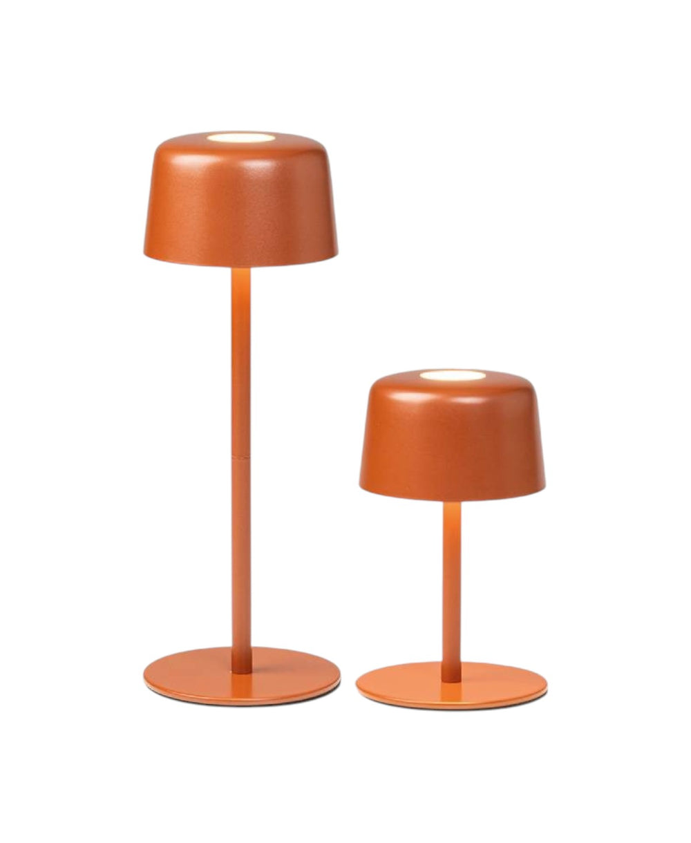 1+1 Şarjlı Masa Lambası - Terracotta