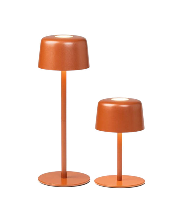 1+1 Şarjlı Masa Lambası - Terracotta